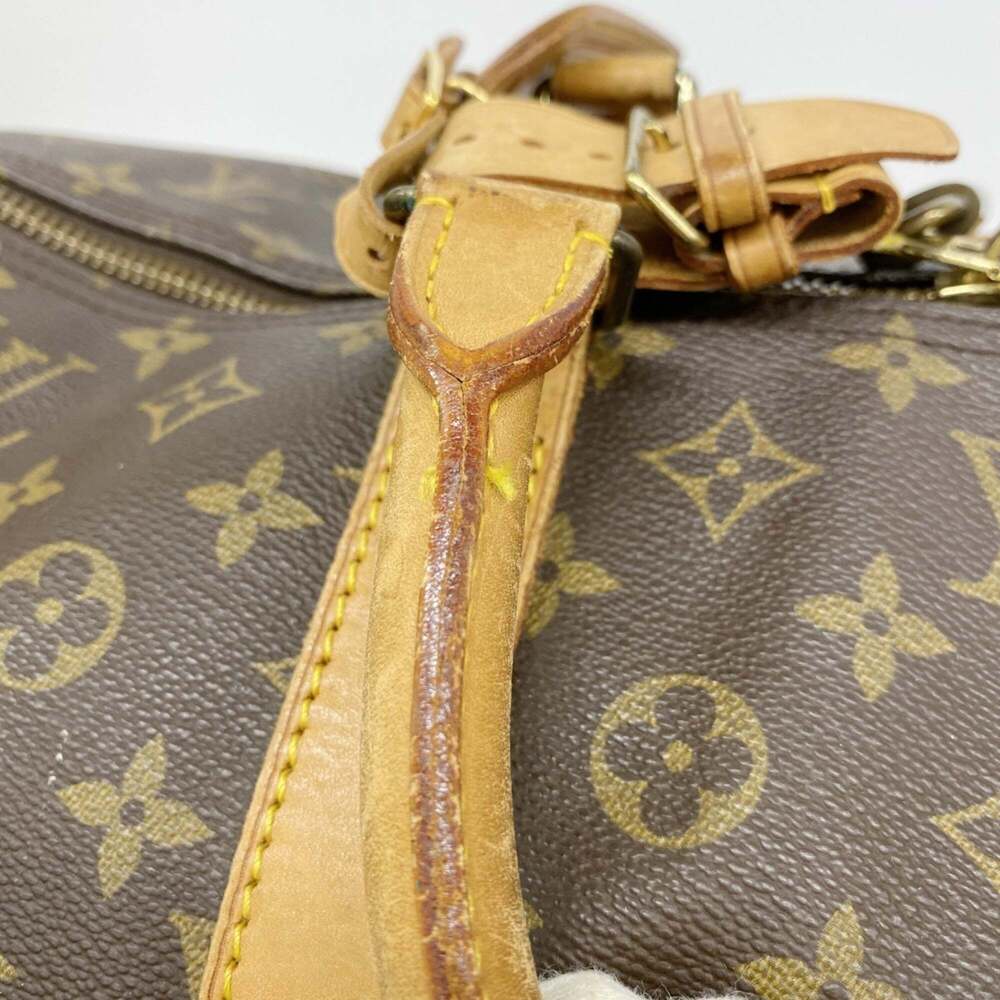 LOUIS VUITTON Brown Monogram Keepall 60 Boston Bag - Picture 11 of 13